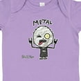 thumbnail image 4 of Inktastic Metal Face Boys or Girls Baby Bodysuit, 4 of 5