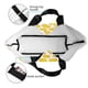 thumbnail image 4 of Balery Cheese Bolsa Tote Estilo Estético con Cremalleras, Bolsa de Hombro, Bolsa de Compras Grande y Plegable, 4 of 8