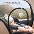 thumbnail image 6 of Dreamegg Infant Sound Machine with Night Light, Portable Baby Sleep Soother, Green, 6 of 7