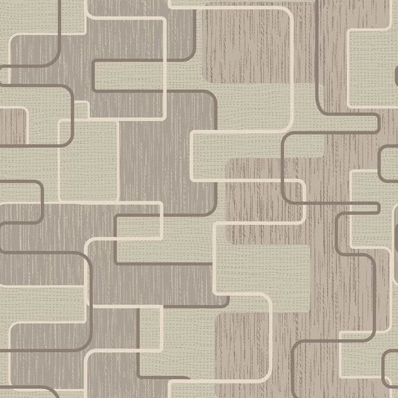 Brewster Integrate Geometric Wallpaper
