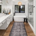 thumbnail image 4 of CAMILSON Machine Washable Rug Distressed Vintage Area Rugs Stain and Water Resistant Traditional Bohemian Indoor Carpet (2x10 2003-Beige), 4 of 8