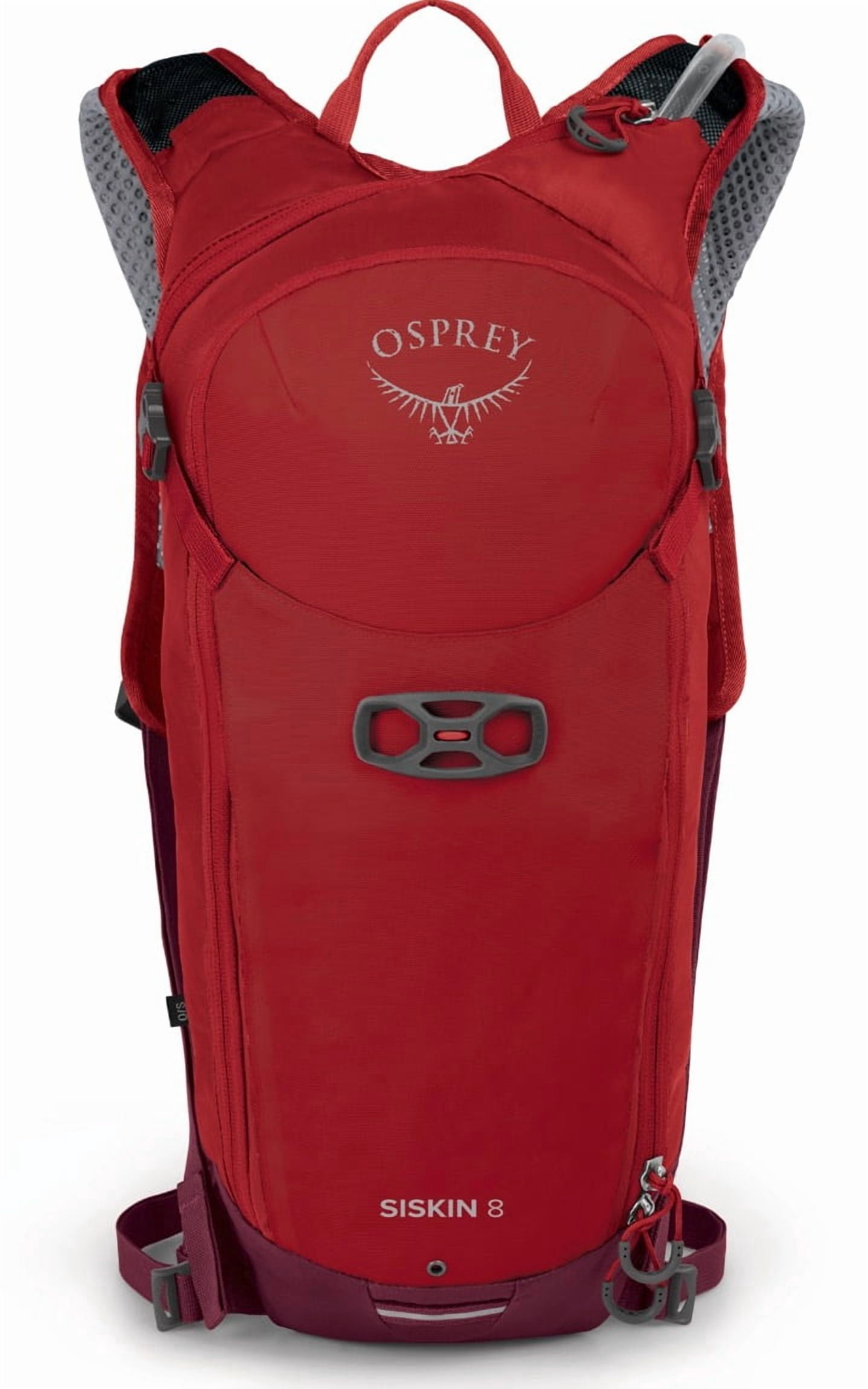 Osprey Siskin 8 with Reservoir 2023 Color: Ultimate Red, Size: O/S