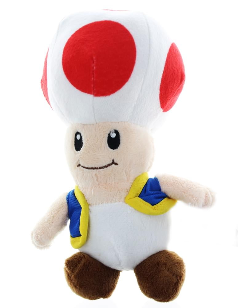 super mario toad plush