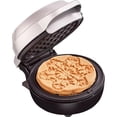 thumbnail image 3 of Bella Mini Waffle Maker, Snowflake Silver 11304889, 3 of 5