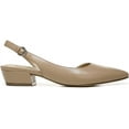 thumbnail image 2 of Naturalizer Women's Banks Slingback Pumps Crème Brulee Beige Leather 7.5XW, 2 of 5