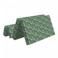 thumbnail image 2 of Leaves Foldable Mattress, Tropical Jungle Composition, 78.7" x 47.2", Multicolor, by Ambesonne, 2 of 6