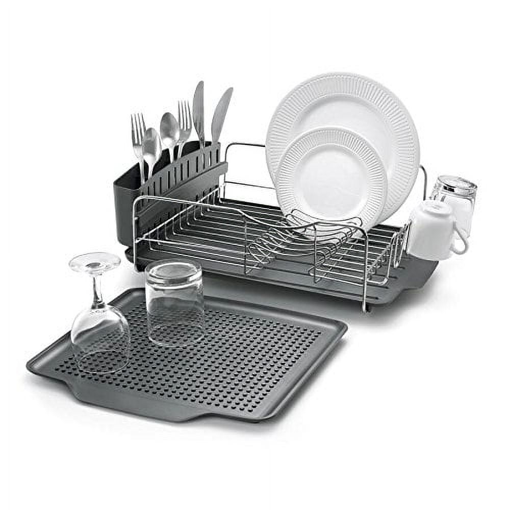 Polder Stainless Steel Expandable Over-the-Sink Drying Rack 