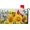 Sunflowers-1, variant on Spring Mailbox Covers Magnetic Colorful Flowers Leaf Mailbox Cover Standard Size 18 X 21 Inch Spring/Summer Holiday Welcome Mailbox Wrap Post Letter Box Cover Decorative for Home Outdoor Garden