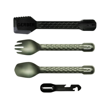 

Gerber ComplEAT Camping Utensils Cooking Tool System 4pc Flat Sage