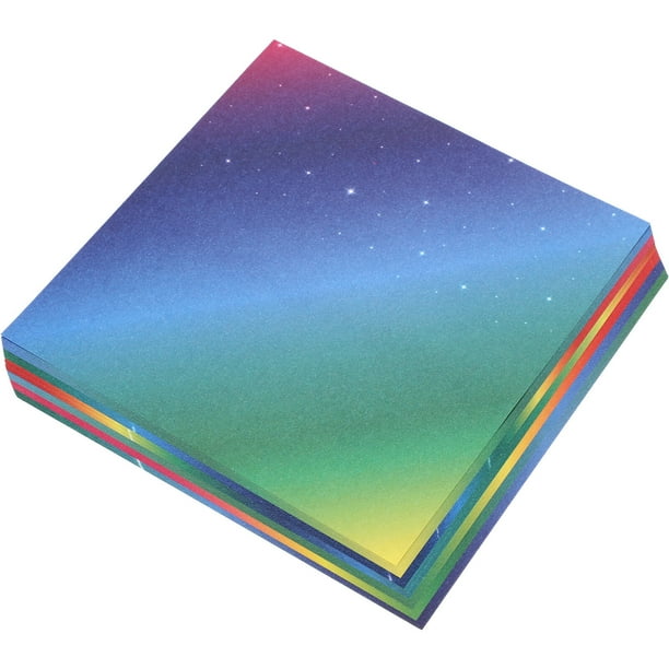 BRIGHTFUFU 200 hojas Paper de origami Drafts Doctors Paper Kids Diy Paper For Arts Crafts