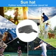 thumbnail image 5 of Outdoor running sports sunscreen empty top hat Breathable quick dry visor hat female, 5 of 5