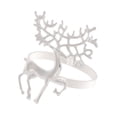 thumbnail image 4 of Servilleteros con forma de ciervo,Servilletero con forma de ciervo y hebilla de reno para Navidad,Servilleteros con forma de ciervo y alce para Navidad,Accesorio decorativo de mesa con Plata, 4 of 8