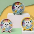 thumbnail image 4 of DESIGNICE 2026 New Silent Analog Alarm Clock for Kids - Colorful Educational Clock with Night Light, No Ticking, Easy-To-Use Buttons, Battery-Powered, Ideal Gift for Boys & Girls, 4 of 7