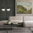 thumbnail image 6 of Epic Graffiti 'View Over The Sea' by Claude Monet, Giclee Canvas Wall Art, 54"x40", 6 of 8