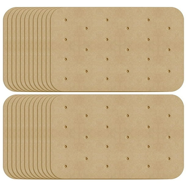 200Pcs Air Fryer Paper Air Hole Air Fryer Parchment Paper Liners for