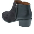 thumbnail image 3 of Soda Women's Uzona Two Tone Side Zip Bootie, 3 of 7