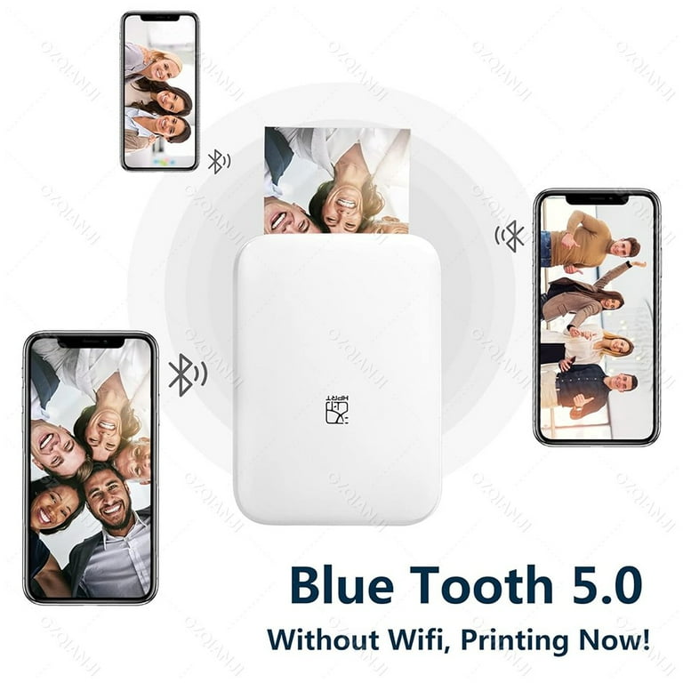HPRT MT53 2x3 Inch Pocket Mini Color Photo Printer Smart Wireless