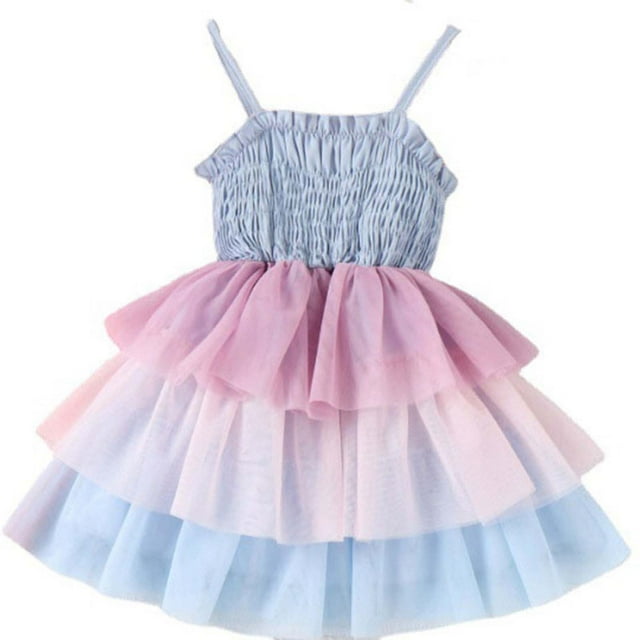 LOVZFMLL Tenues pour Filles Tout-Petits Impression de Lettres Mode Décontractée Robe pour Petits Enfants