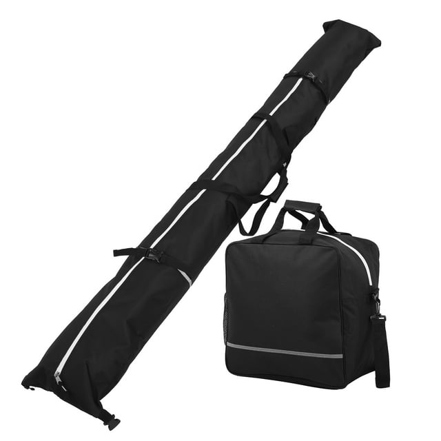 Haofy Sacs pour Bottes de Ski, Sac en Nylon pour Planche à Neige et Sacs de Rangement pour Bottes de Ski, Ensemble de Sacs de Transport Imperméables, Sac pour Planche à Neige