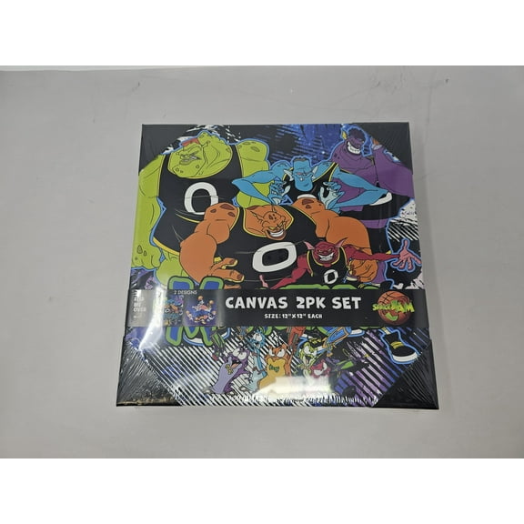 Space Jam Canvas Wall Art 2 pack