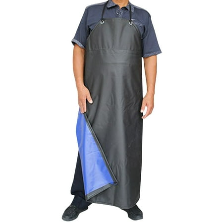 

Apron Waterproof PVC Apron Oil-Proof Unisex Heavy Duty Cooking Kitchen Gardening Apron