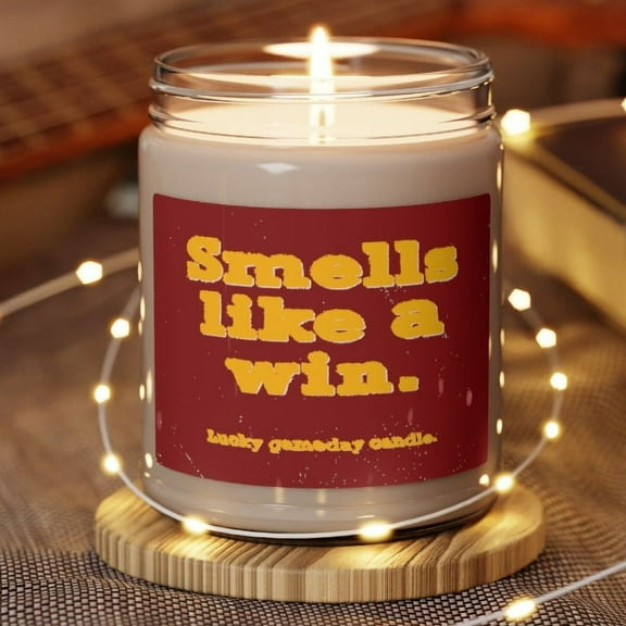 Smells Like a Spain Win Scented Candle, Spain Football, Red Fury