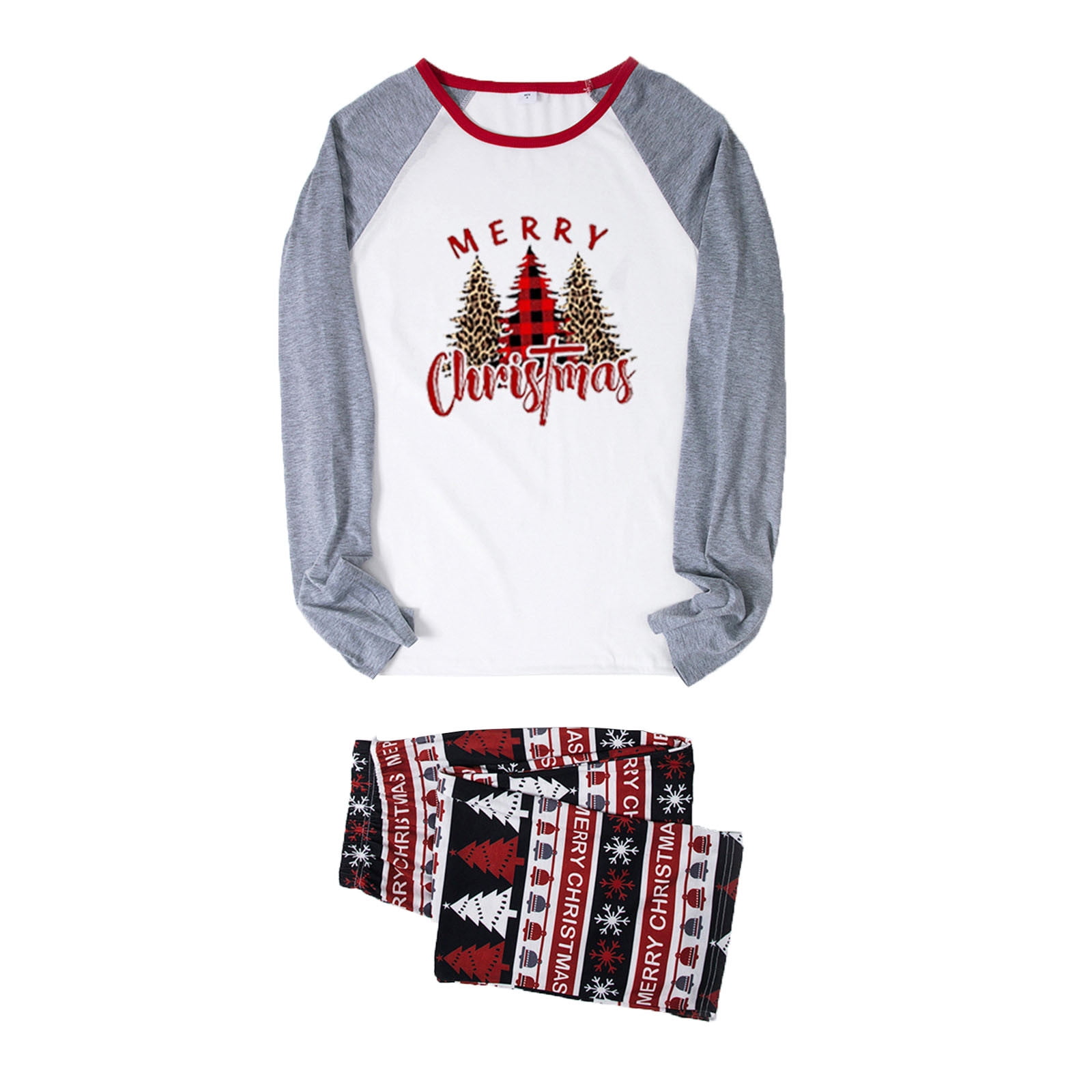 XZNGL Large Dog Christmas Pajamas Parent Child Warm Christmas Set Printed Home Wear Pajamas Two Piece Mom Set Dog Christmas Pajamas for Large Dogs Matching Christmas Pajama Pants Walmart