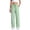 Green-White-Plaid, variant on Womens Wide Leg Pants Cute Gingham Pants Comfy Drawstring Lounge Pants with Pockets,Black,M