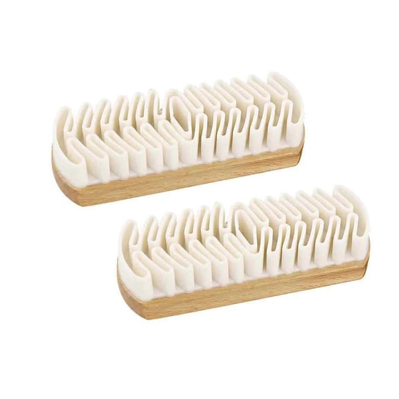Suede Shoe Brush and Eraser, 2025 New Suede Brush Erasers,Rubber Polish Eraser with Soft Bristle Brushs for Suedes Cleaner and Nubuck Brushs,Cleaner for Shoe Care Accessories