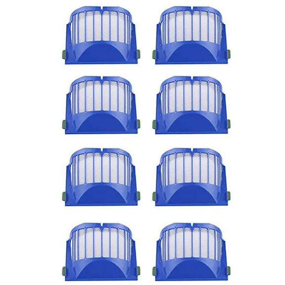 8 PCS Replacement Filters Compatible with Roomba 600 Series 605 606 615 616 620 621 625 630 631 650 653 655 660 670 671 676 680 Vacuum Cleaner