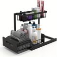 thumbnail image 2 of Double-Layer Under-Sink Storage - Newly Designed 2024 Model | Convenient Organizer for Kitchen, Bathroom & Living Room | Space-Saving Cabinet Organizer, 2 of 10