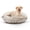 Blondie, variant on Bessie and Barnie Signature Aspen Snow Leopard Shag Extra Plush Faux Fur Bagel Pet/ Dog Bed