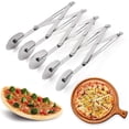 thumbnail image 1 of Coupe-pâtisserie à 5 Roues, Trancheuse à Pizza en Acier Inoxydable, Trancheuse à Pizza Extensible, Séparateur de Pâte à Biscuits, 1 of 5