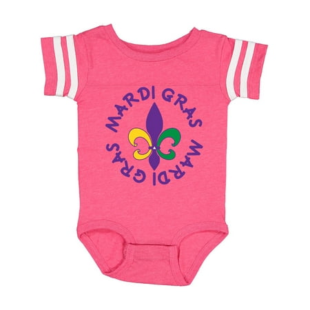 

Inktastic Mardi Gras Holiday Fleur De Lis Gift Baby Boy or Baby Girl Bodysuit