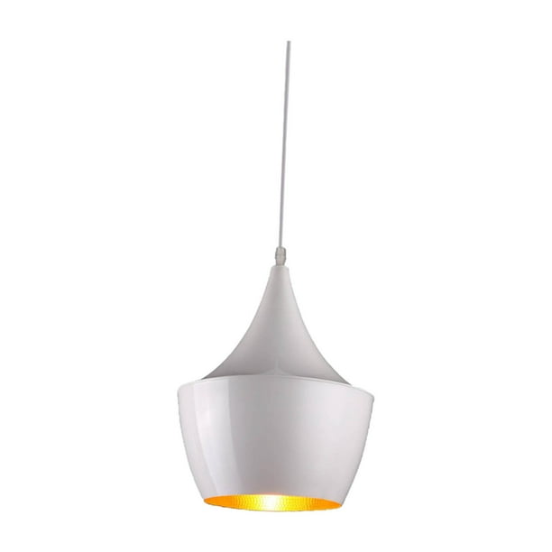 Lámpara colgante de estilo Retro, lámpara de techo, candelabro , iluminación colgante para , dormitorio, interior, hogar, restaurante, Guitarra Blanca 30x23cm Sunnimix colgante de luz