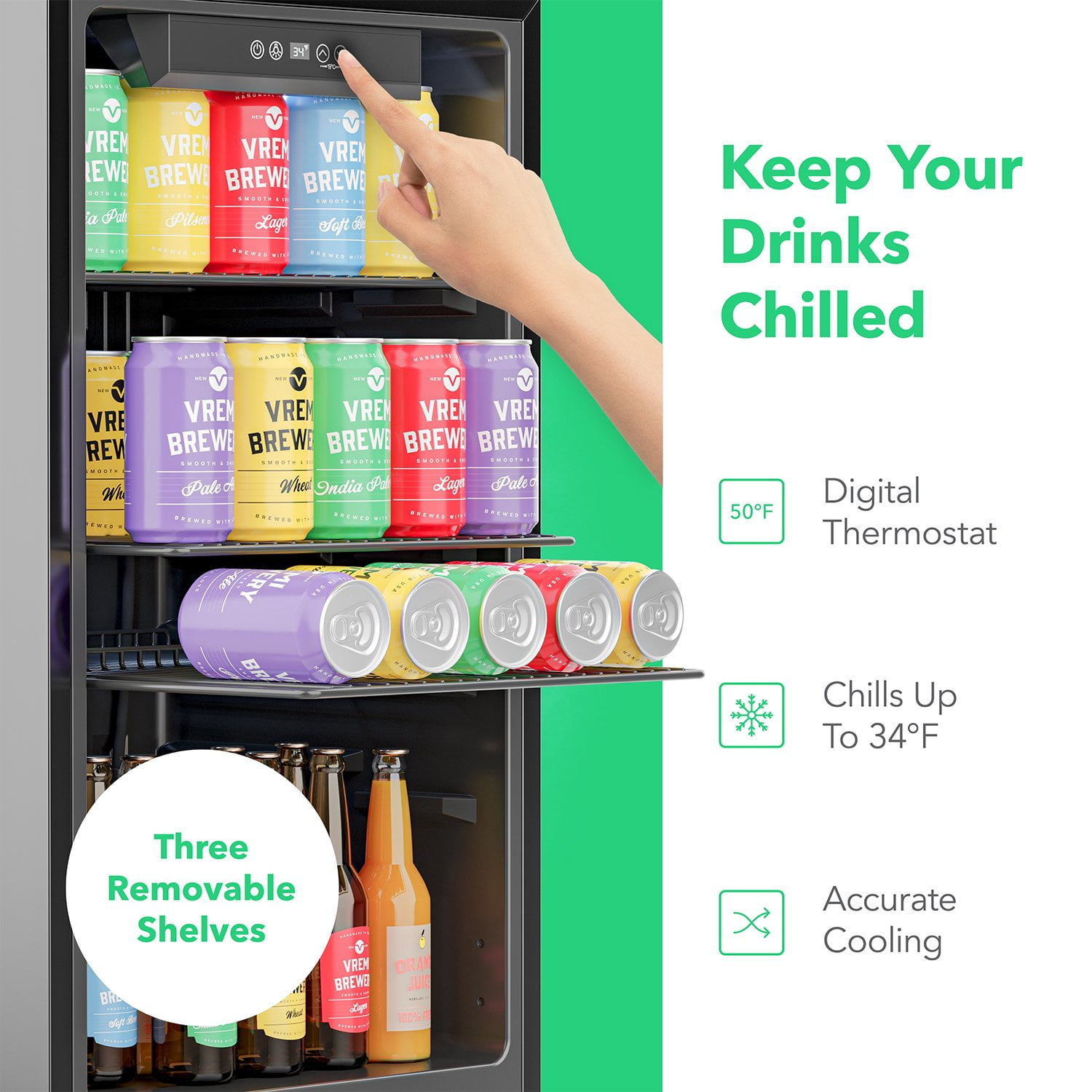 Vremi fridge clearance