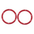thumbnail image 4 of Supvox 2Pcs Car Engine Decoration Red Rhinestone Sticker for Ignition Button Stylish Look, 4 of 8