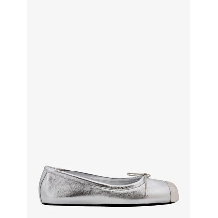 

Alexander Mcqueen Woman Ballerinas Woman Silver Ballerinas