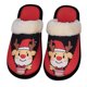 thumbnail image 1 of Zapatillas de casa unisex Wdftyju de alce navideño de algodón de felpa, 1 of 9