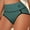 🔥 Green, variant on Plus-Size High-Waist Seamless Shaping Briefs Tummy Control Hip Lift Breathable Stretch Fabric Flat Seams Cotton Crotch Anti-Roll Design Comfortable Invisible Fit Shapewear Panties