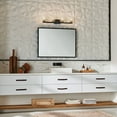 thumbnail image 2 of 55013BK Kichler Lighting Vionnet - 4 Light Bath Vanity Approved for Damp Locations - with Transitional inspirations - 7.5 inches tall by 33.5 inches, 2 of 5