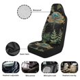 thumbnail image 6 of Yuyamidu Green Dragonfly Car Seat Covers 2pcs Front Seat Only Aesthetic Moon Auto Front Seats Covers Universal Auto Drive Seat Protective Cover, 6 of 7