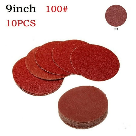 

BCLONG 10PCS 9inch Sandpaper 225mm Sanding Paper 40-2000grit Electric Wall Polisher