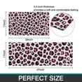 thumbnail image 7 of Pink and Black Of Leopard Print Kitchen Rugs Sets Of 2,Anti Fatigue Kitchen Mat Rugs Non Slip Washable,Decorative Kitchen Floor Mats for Kitchen,Sink,Laundry,17"x30"+17"x47", 7 of 7