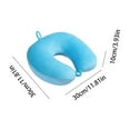 thumbnail image 3 of Travel Neck Pillows for Adults,U Shaped Pillows for Sleeping,Travel Pillow,Neck Pillow for Traveling Memory Foam Purple Portable Headrest Sleep Airplane Travel Neck Pillow for Flight,Car Home,Office, 3 of 9