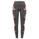 thumbnail image 3 of WILLBEST Leggings de Entrenamiento de Cintura Alta Para Mujer, Pantalones de Yoga Suaves y Elásticos Con Estampado Navideño, Diseño de Bloques de Color Para Fitness y Running. Chica, 3 of 4