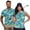 Tropical Island Print, variant on Jeiento Matching Golf Shirts for Couples Men's Short Sleeve Shirt Women's Sleeveless Tank Top Quick Dry Moisture Wicking Athletic Couple Sportswear, Thin Blue Line American Flag Print