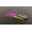 Black & Purple, variant on ISLAMORADA FLYERS Small Double Skirt 5" Black & Purple Soft Lures
