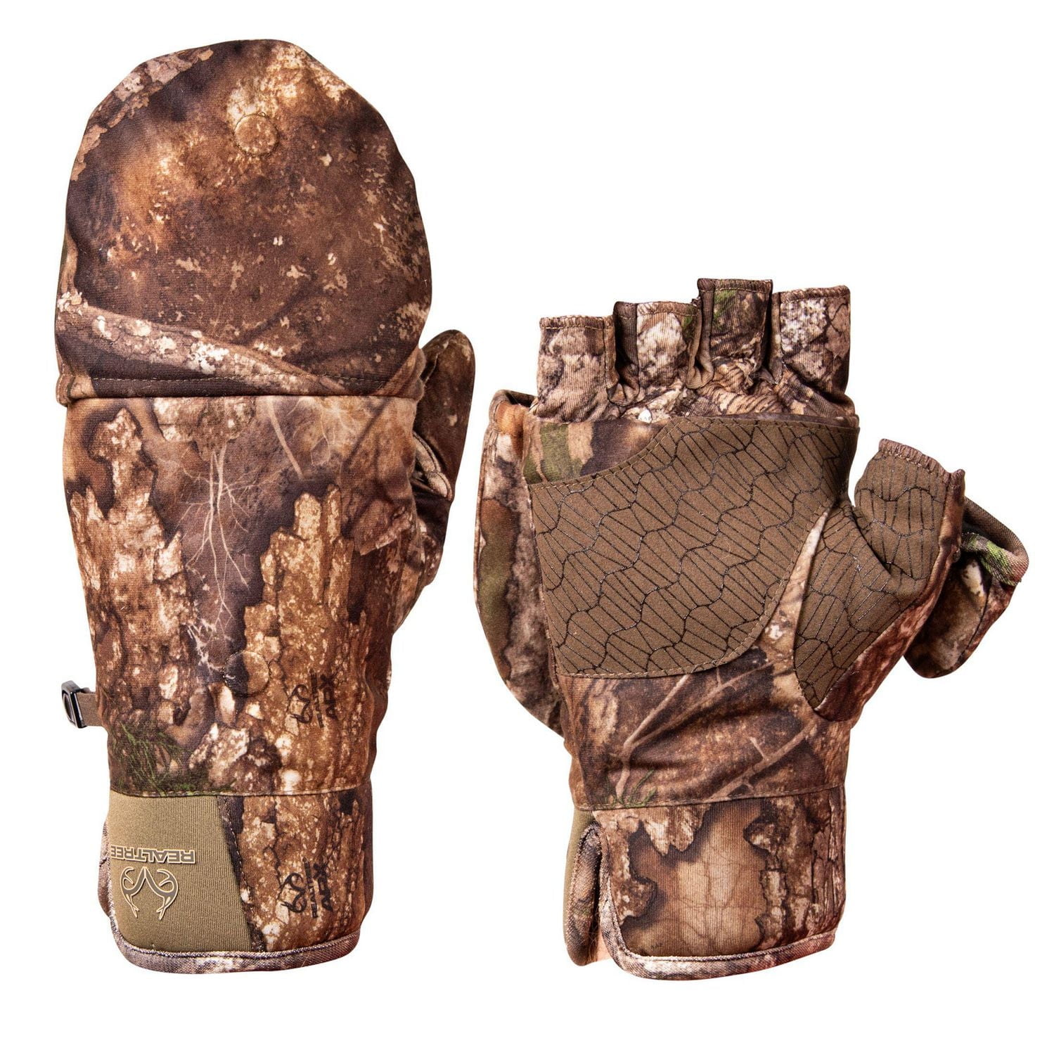 Realtree APX Men's Pop-Top Hunting Gloves
