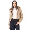thumbnail image 1 of Chamarra Quarry Cropped Casual Capucha Ajustable Para Mujer, 1 of 5